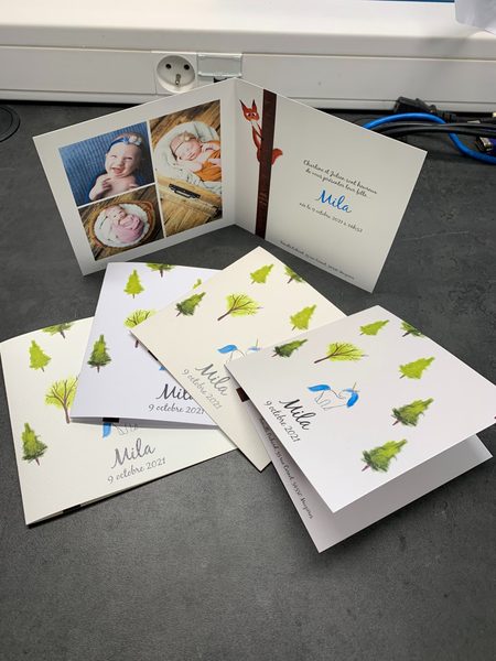 Faire-part naissance Mila